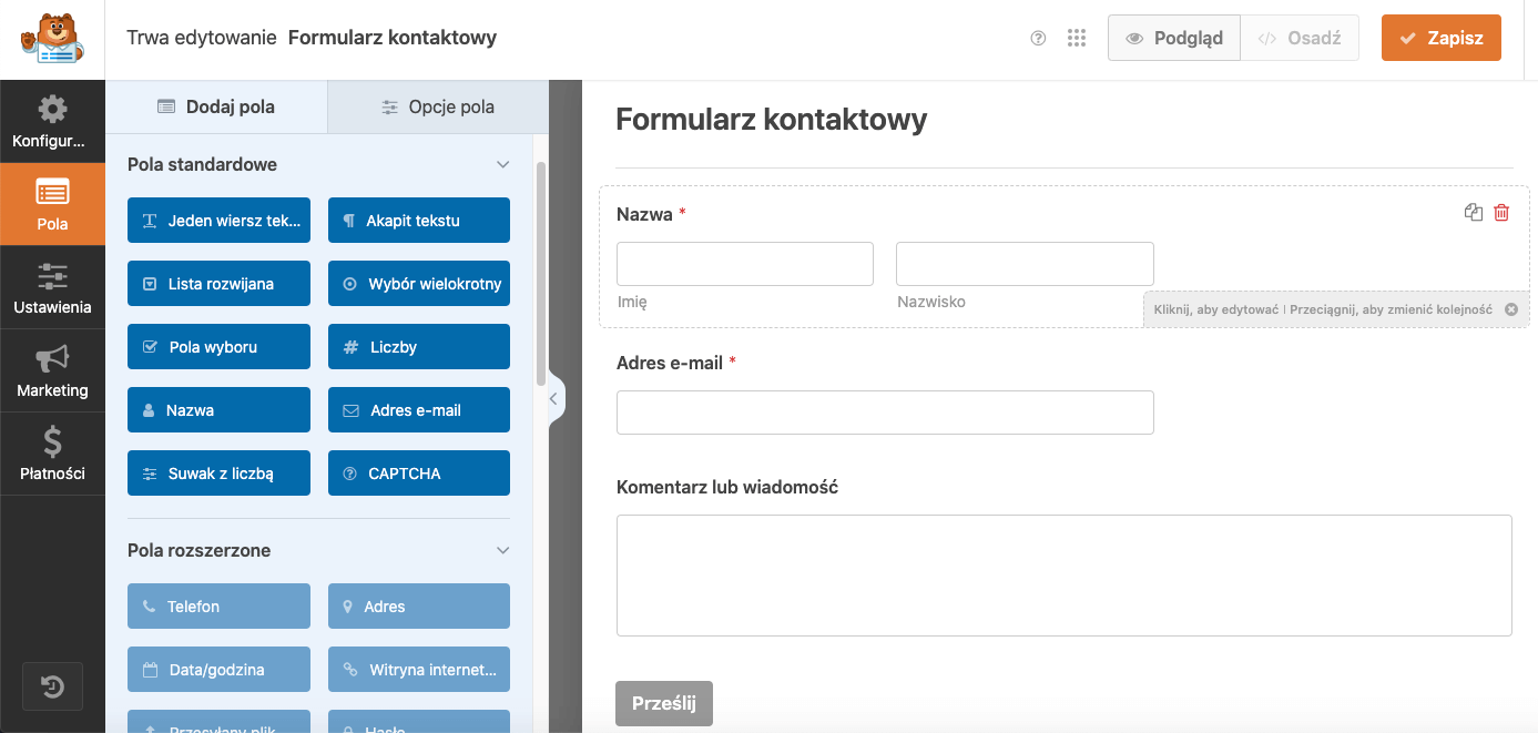 nowy-formularz-kontaktowy-wpforms