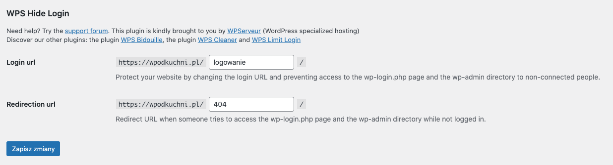 ustawienia-WPS-Hide-Login
